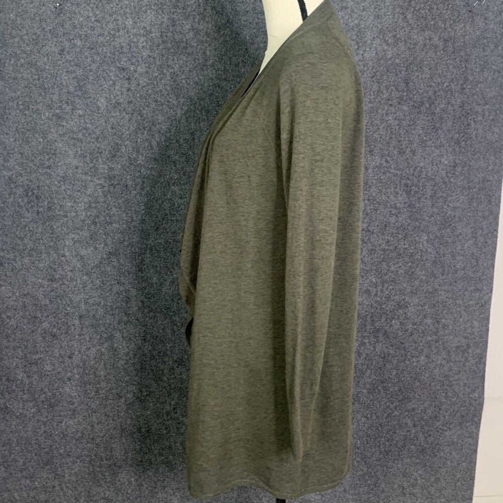 Loft Open Cardigan Waterfall Soft Wool Blend Mini… - image 5